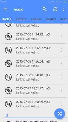 Screenshot of the application Universal Media Player - #2