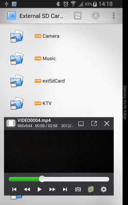 Screenshot of the application GPlayer - #2