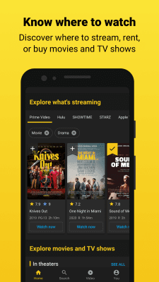 Screenshot of the application IMDb Movies & TV - #5