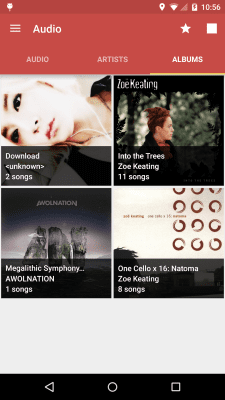 Screenshot of the application AllCast - #4
