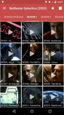 Screenshot of the application AllCast - #6