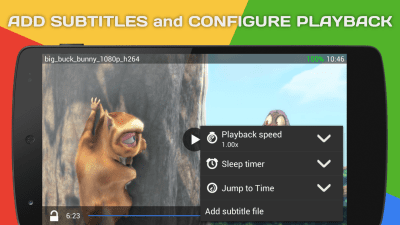 Screenshot of the application Zenith Media Player - #3