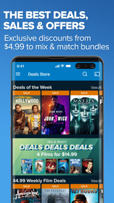 Screenshot of the application Vudu - #3