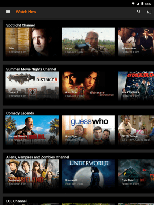 Screenshot of the application Sony Crackle - #6