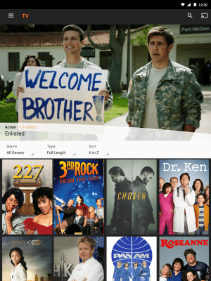 Screenshot of the application Sony Crackle - #8