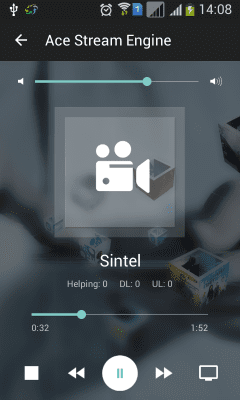 Screenshot of the application Ace Stream Media - #8