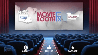Screenshot of the application Movie Booth FX Free - #2