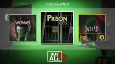 Screenshot of the application Movie Booth FX - #7