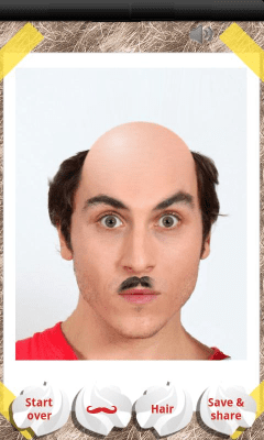Screenshot of the application Make Me Bald - Video - #2