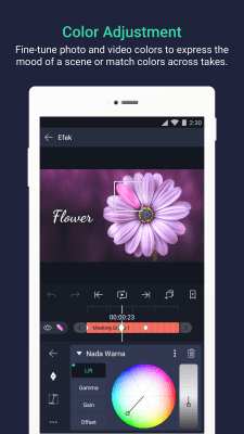 Screenshot of the application Alight Motion - #2