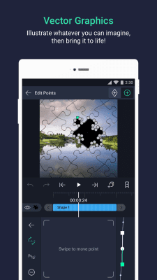 Screenshot of the application Alight Motion - #6