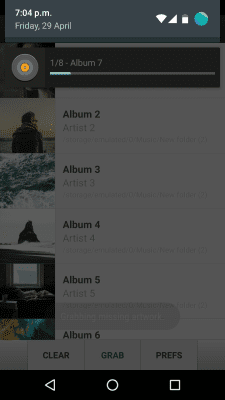 Screenshot of the application Album Art Grabber - #4
