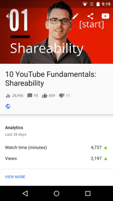 Screenshot of the application YouTube Creative Studio - #4