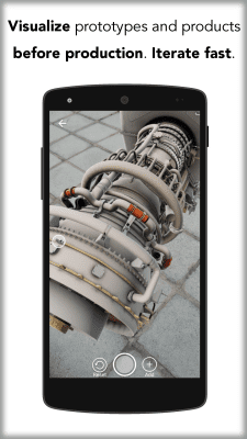 Screenshot of the application Augmented Reality - #6