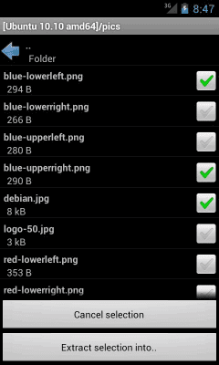 Screenshot of the application ISO Extractor - #2