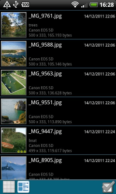 Screenshot of the application Infinity Photo Album - #4