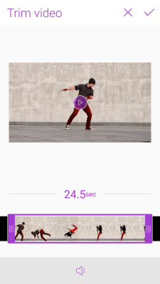 Screenshot of the application MiniMovie Slideshow Editor - #2