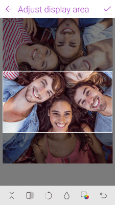 Screenshot of the application MiniMovie Slideshow Editor - #8