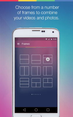Screenshot of the application Vidstitch Free - Video Collage - #2