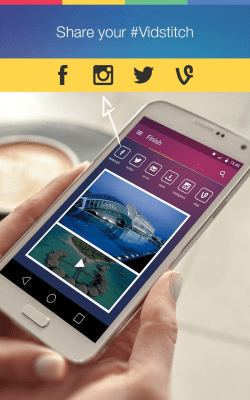 Screenshot of the application Vidstitch Free - Video Collage - #4