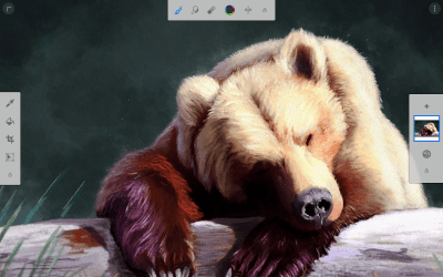 Screenshot of the application Corel Painter Mobile - #9