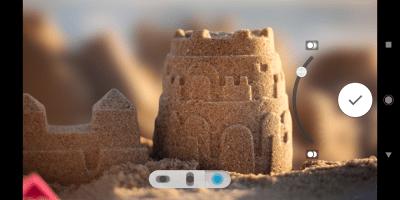 Screenshot of the application Defocusing the background - #2
