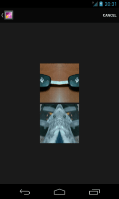 Screenshot of the application Free photo framing - #2