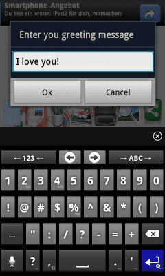 Screenshot of the application Postcard Creator - #5