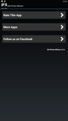 Screenshot of the application Old Photo Effects - #2