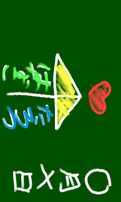 Screenshot of the application Drawing blackboard - #2