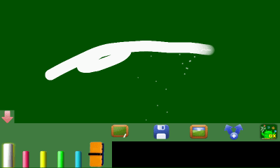 Screenshot of the application Drawing blackboard - #6
