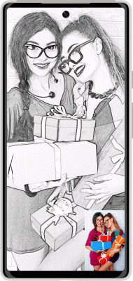 Screenshot of the application Sketch Drawing Photo Editor - #2