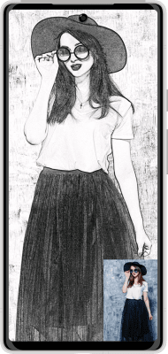 Screenshot of the application Sketch Drawing Photo Editor - #5