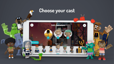 Screenshot of the application Toontastic 3D - #2