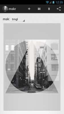 Screenshot of the application mskr - #4