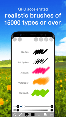 Screenshot of the application ibis Paint X - #2