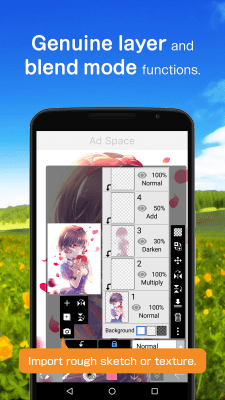 Screenshot of the application ibis Paint X - #3