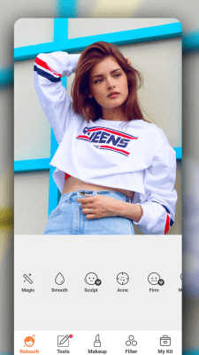 Screenshot of the application AirBrush - #2