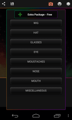 Screenshot of the application My Fake Look Extra - #4