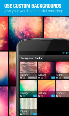 Screenshot of the application InstaQuote: add text to photos - #4