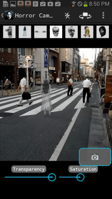 Screenshot of the application Horror Camera -Scary Photo- - #2