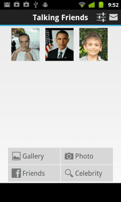 Screenshot of the application Face Changer Video - #2