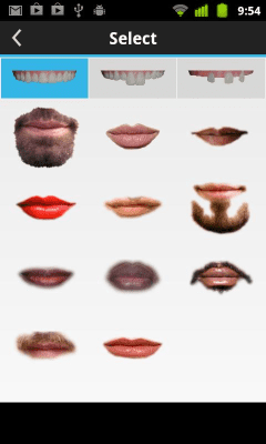 Screenshot of the application Face Changer Video - #3