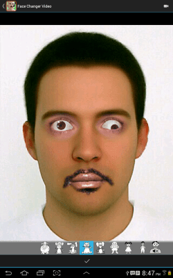 Screenshot of the application Face Changer Video - #7