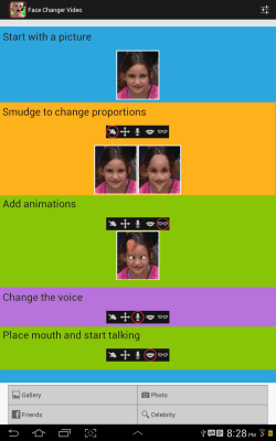 Screenshot of the application Face Changer Video - #9