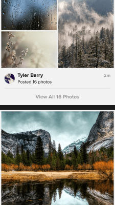 Screenshot of the application Flickr (Old) - #3
