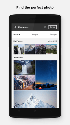 Screenshot of the application Flickr (Old) - #7