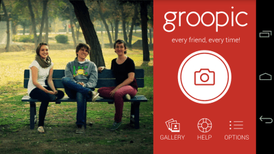Screenshot of the application groopic - #2