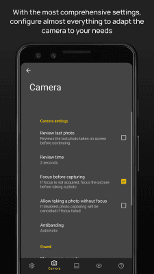Screenshot of the application Camera FV-5 Lite - #6