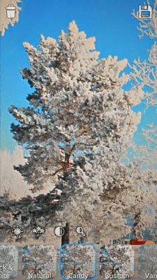 Screenshot of the application HDR Camera - #2